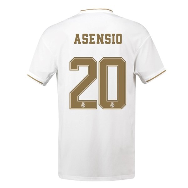 Maillot Football Real Madrid NO.20 Asensio Domicile 2019-20 Blanc